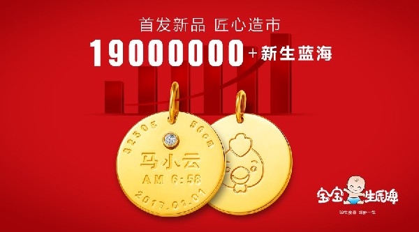 1900萬大市所需·億萬級利潤藍海：港福珠寶《寶寶生辰牌》首發(fā)上市！